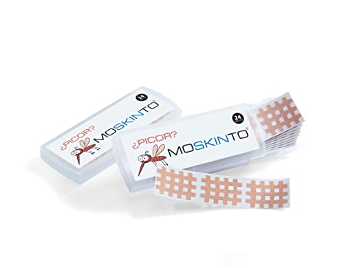 MOSKINTO Mückenpflaster bei Insektenstichen, 24 Pflaster, Beige