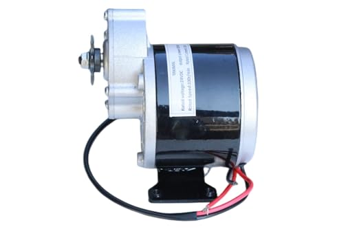 12/24 Volt DC 250W/350 Watt Untersetzungsgetriebe gebürsteter Elektromotor mit 9 Zähnen Ritzel für E-Bike Mini Bikes Scooter (350, Watt)