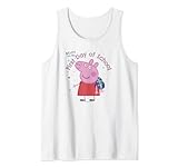  Peppa Pig Ready For My First Day Of School Tank Top
