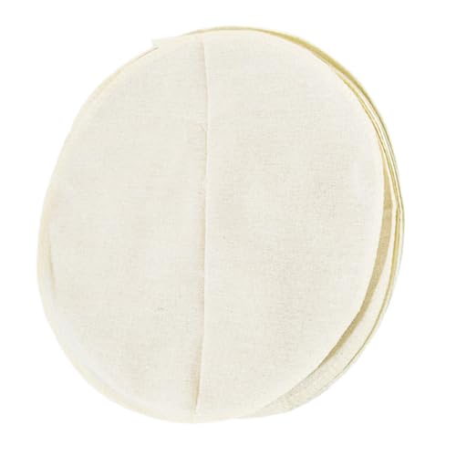 Lurrose 20個 純綿蒸し 丸型蒸し器用 蒸しパッド 蒸気透過性良好 食品接触 繰り返し使用可能