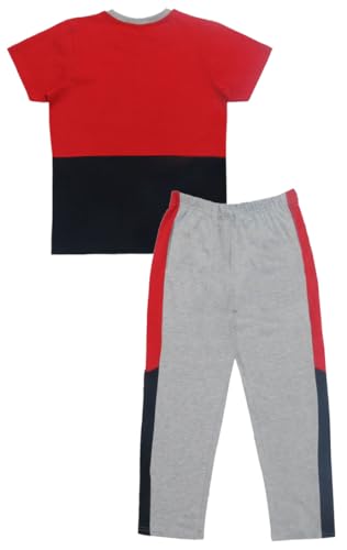 Image of Clothe Funn Boys Printed Cotton Half Sleeves T-Shirt & Pant Set