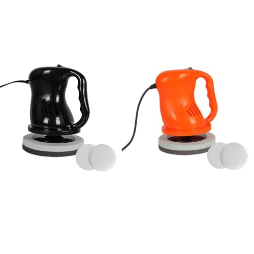 WIIYENA Pulidora de coche de 12 V, herramienta eléctrica para pulir, encerar y limpiar, cuerpo ABS, compacto, 16 x 13 cm