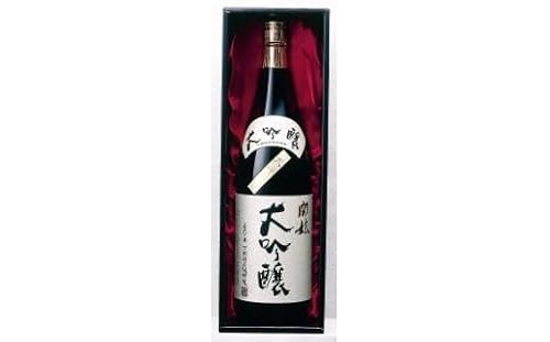 酒 さけ 日本酒 大 吟醸 1800ml 酒造 関娘