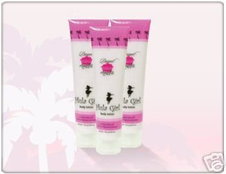 Jessica Simpson Dessert treats hula girl lotion tropical