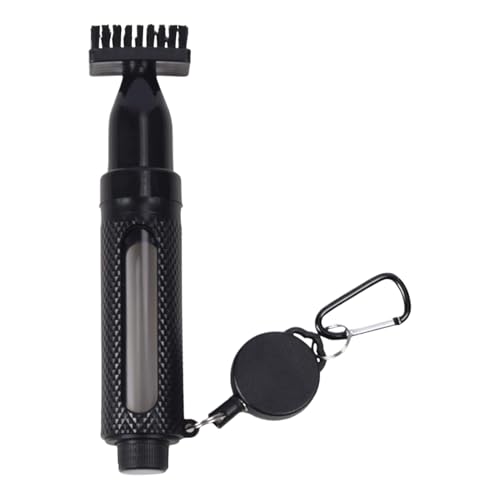 Golf Club Brush - Limpiador de Golf portátil, Herramienta de Ritmo práctico para Clubes, Suministros de Limpieza Ligera, capacitación y Accesorio práctico para Mejorar el Rendimiento en el Golf