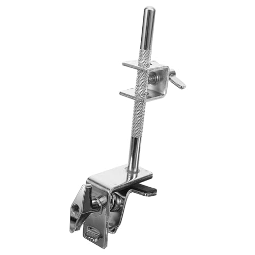 ifundom Drum Hardware Cowbell Holder Clip Clamp for Steel Cowbell Music Instrument Part
