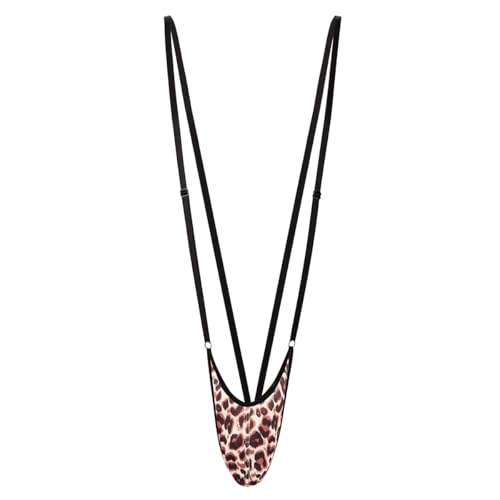 Mens Sexy Thongs Underwear Fits 32-48, Mankini G String For Men, Lingerie Man Black2