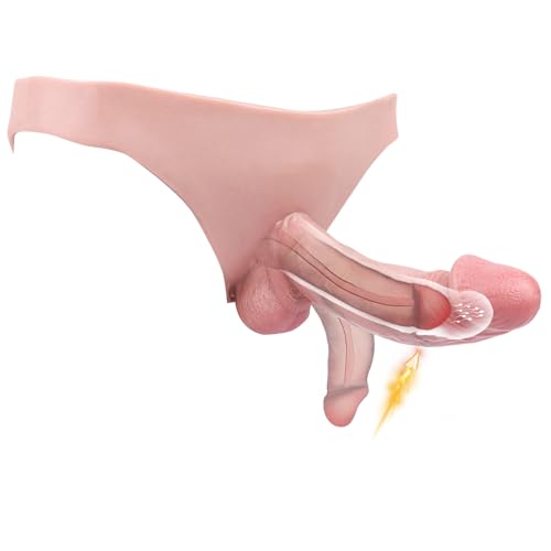 Wearable Silicone Hollow Dildo Panty