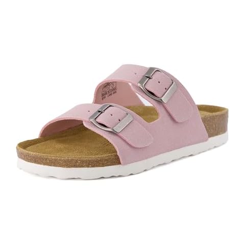 CUSHIONAIRE Lane Cork Footbed Sandal with Comfort Cover
