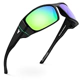 KastKing Gauley Polarized Sunglasses With PuriVex Protective Lens Coating, UV400 Wrap Design Fishing Sunglasses for Men & Women, Durable Grilamid Frame for Boating,Sailing,Cycling