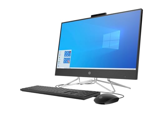 Image of HP Pavilion 24 All-in-One AIO Business Desktop Computer (23.8 inch FHD IPS, 16GB RAM, 512GB SSD + 1TB HDD, Intel 4-Core i5), DVD-Writer, Privacy Webcam, Keyboard & Mouse, Wi-Fi, HDMI, Win 11 Home