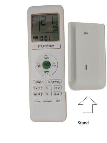 Image of Sanavya AC Remote Control - Compatible Replacement for Split & Window Air Conditioners - Replicates Genuine Remote Functions (O General Ac Remote RHA2E 203)