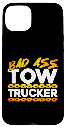 Tow Truck Driver Wrecker Bad Ass Tow Trucker �X�}�z�P�[�X iPhone 15 Plus �p