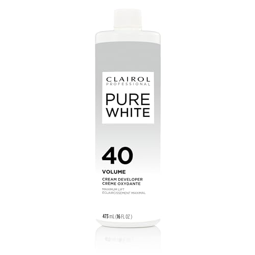 Clairol Professional Pure White 40 volume Crème Developer, 16 oz