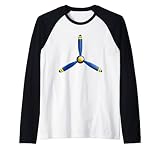 Flugzeug-Propeller Raglan