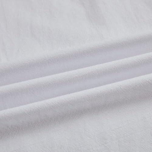 Womens Cotton Linen Capris Pants Plus Size Wide Leg Trousers with Pockets Casual Summer Beach Lounge Pants4