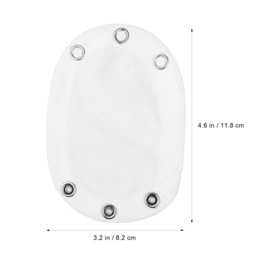 5pcs Bodysuit Extenders Adjustable Cotton Extension Straps for Boy Girl Rompers Snap Closure Enhancers for Growing Boy Girl2