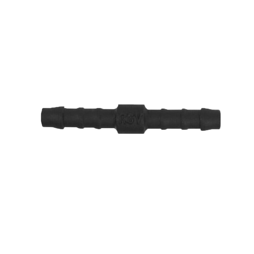 KafTon Drip Irrigation Fittings Black Barbed Plastic Hose Garden Parts & Connectors Automatic Irrigation (Straight 5mm, 1)