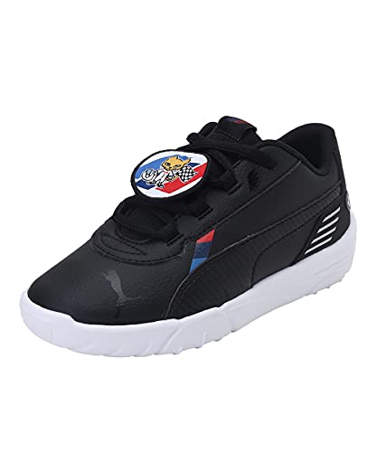 PUMA - Zapatillas para niño (BMW, MMS, color, Negro, 31 EU