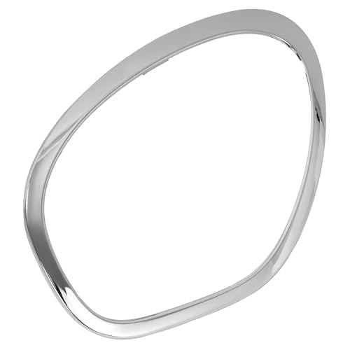 ALMULOO LH Headlight Bezel Door Compatible with 2011-2016 Mini Cooper Countryman 2013-2016 Mini Cooper Paceman Replacement for MC2506103 Chrome Silvery Left Side by ALMULOO - Image 4