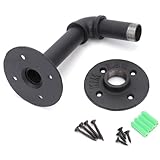 Support d'étagère flottant - fabriqué en fer solide et de bonne qualité, support d'étagère à bride