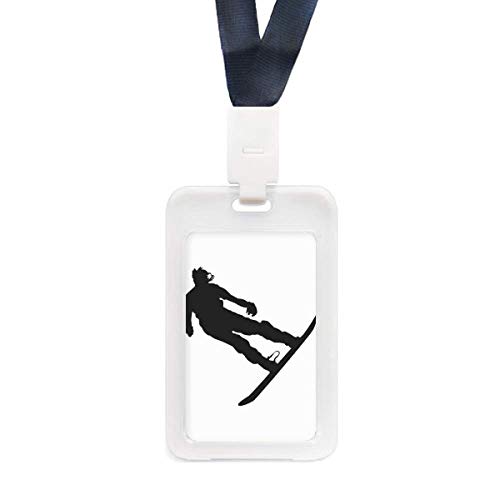 Porte-cartes de crédit transparent étanche anti-gel pour le ski alpin et snowboard