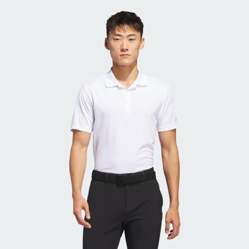 adidas Men's Adi Performance Polo Shirt, White/White, Medium2