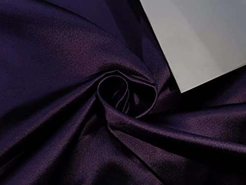 Tissu satiné néerlandais en soie pour confectionner une robe de soirée
