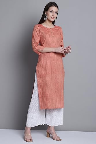 Image of Merira Women's Cotton Solid Regular Dress Shirt