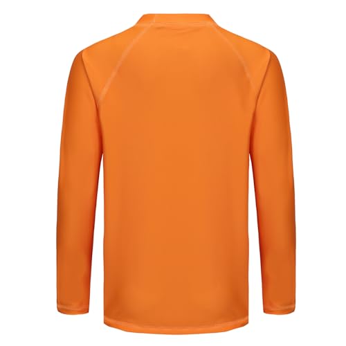 Aisyee Boys One Piece Rash Guard Swimsuits Long Sleeve Swim Shirt Bathing Suits2