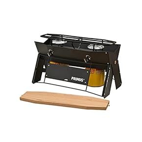 値下げ！男前ツーバーナー 大型ガス2本付き ツーバーナーの