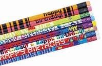 Surtido de lápices de cumpleaños, paquete de 144