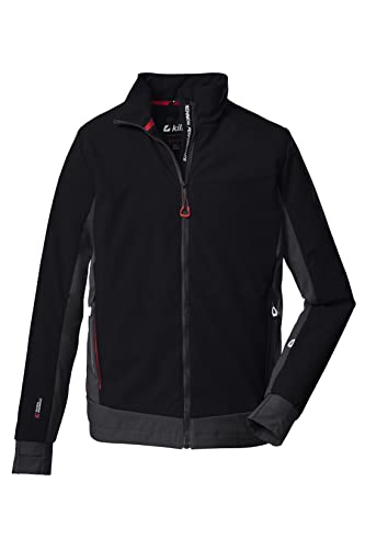 Veste Softshell Killtec Homme Coupe-Vent Déperlante Col Montant