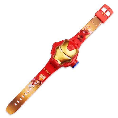 Image of Matrix Kids Edition Super Hero 3D Heads Up with 6 Image Projection Digital Watch for Kids