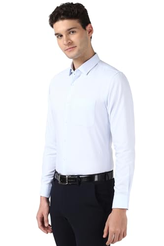 Image of Peter England Mens Polycotton Slim Fit Shirt