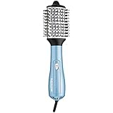 BaBylissPRO Nano Titanium Oval Ionic Hot Air Styler Blow out Hair Dryer Brush with Boar and Nylon Bristles, Large, 3 inch