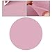 FytStycale 23 Inch Round Mat for Jump Ropes and Fitness Activities, Pink, 58x58cm