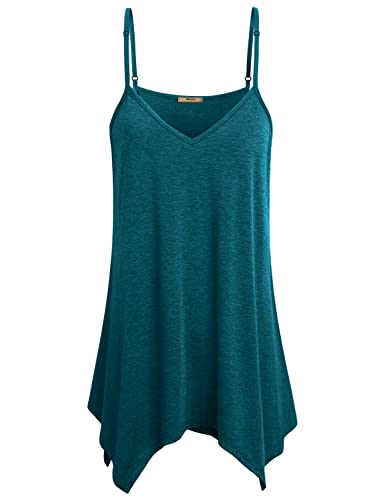 Miusey Sleeveless Tank Tops for Women, Spaghetti Strap...