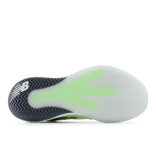 New Balance New Balance Women's FuelCell 996v5 Clay Tennis Shoe, Bleached Lime Glo/White/Graphite, 5 W