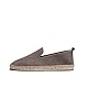 FRED MARTIN COLLECTION, Herren Vegane Espadrilles aus Bio-Baumwolle mit Jutesohle und Stoffinnenseite, Größe 45, Brown Eco Braun