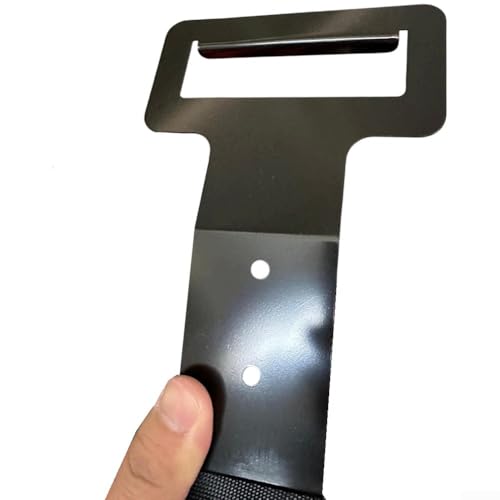 Springwillfly Extracteur de garniture avec poignée en silicone, outil de retrait de carrelage en acier 1050 très résistant pour enlever les planchers en bois, les plinthes, les boîtiers de porte, le