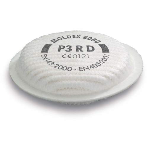 Moldex 8080 Filtros Para La Serie 8000, 5000 Y 4000 8 Por Caja