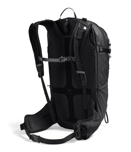 The North Face Basin 36 Liter Technical Daypack with Rain Cover | Unisex Backpack, Padded Hipbelt, Chest Strap, Hiking Pole Attachment, TNF Black/TNF Black-NPF, One Size - Image 3