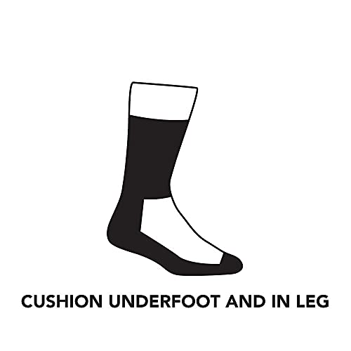 Darn Tough 1980-C-3013-05 Vangrizzle Boot Midweight With Cushion Charcoal Large #TOP4