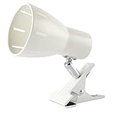 共同照明 クリップライト LEDライト E26 デスクライト 電気スタンド GT-TD-WHITE クリップ 間接照明 スイッチ付き スポットライト おしゃれ コンセント式 インテリア照明 作業ライト 読書 事 リビング 寝室照明 インテリアライト 電球別売り