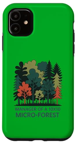 10x10 �}�C�N���t�H���X�g�A�[�o�������C���f�B���O�̃}�l�[�W���[ �X�}�z�P�[�X iPhone 11 �p