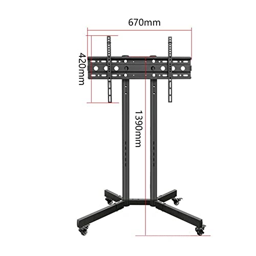 Soporte móvil para TV 50-60 pulgadas hasta 30kg miniatura 2