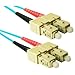 Cp Technologies - Clearlinks 7 Meters 10Gig Laser Optimized 50/125 Micron Aqua - Sc-Sc 7 Meters Multimode Duplex "Product Category: Hardware Connectivity/Connector Cables"