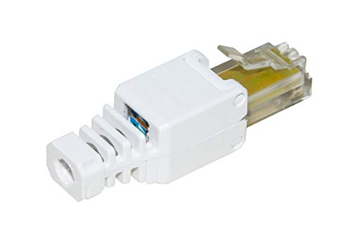 Link Lkpl85T Connettore Rj45, Categoria 5E Utp, 8 Poli, Non Schermato, Tooless, Maschio