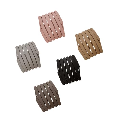 ARTSEWPLY �܂肽���ݎ��v���X�`�b�N�������J�`���[�V��5pcs ����~�ߋ@�\�t�� �j�����p �w�A�A�N�Z�T���[ ���� �A�E�g�h�A�p